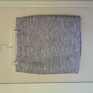 NWPT Liz Claiborne Black & White Tweed Skirt